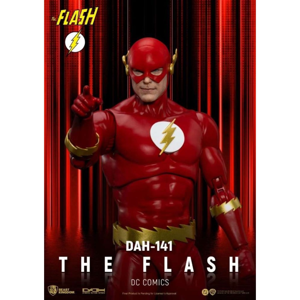 DC COMICS DAH-141 THE FLASH ACTION FIGURE BEAST KINGDOM