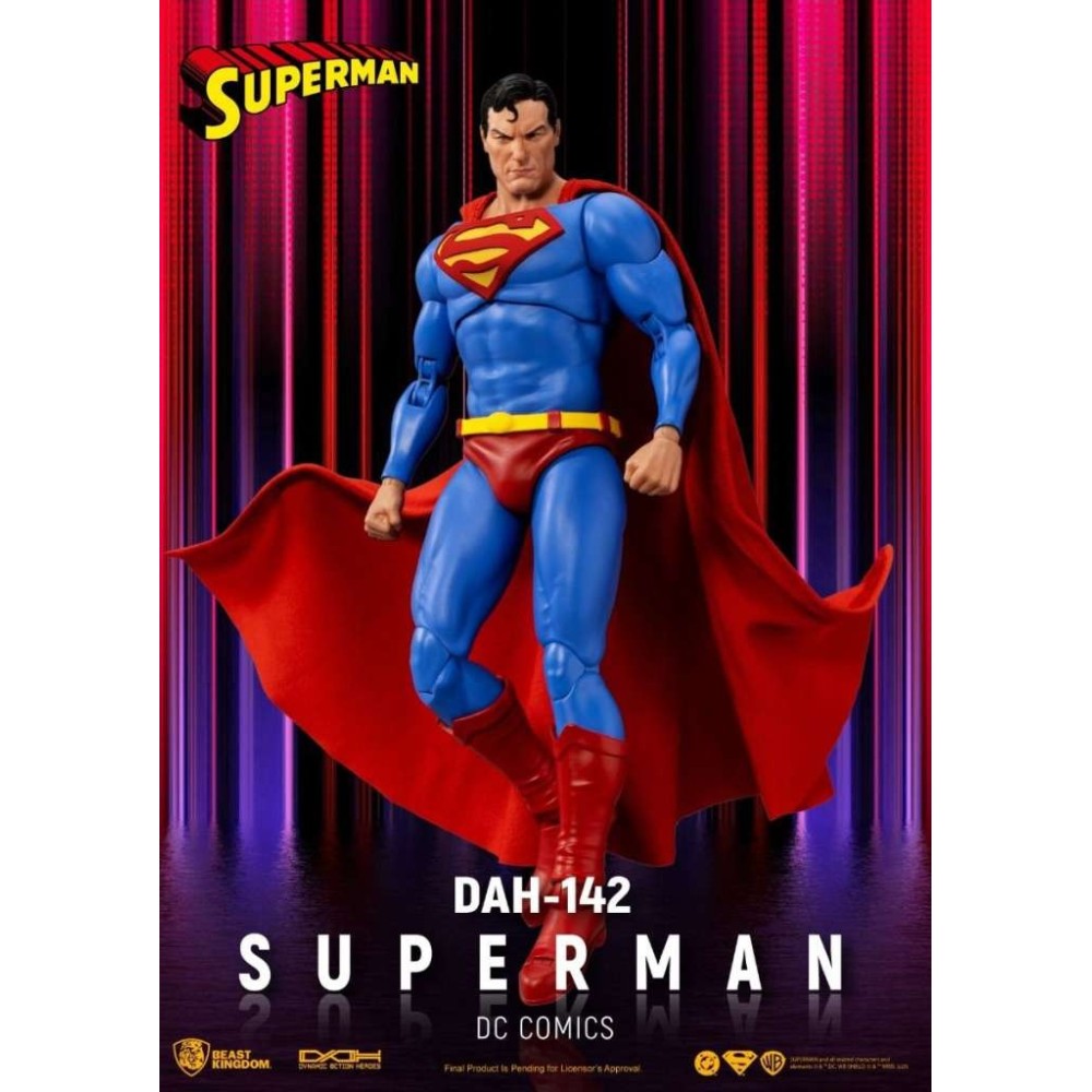 DC COMICS DAH-142 SUPERMAN ACTION FIGURE BEAST KINGDOM