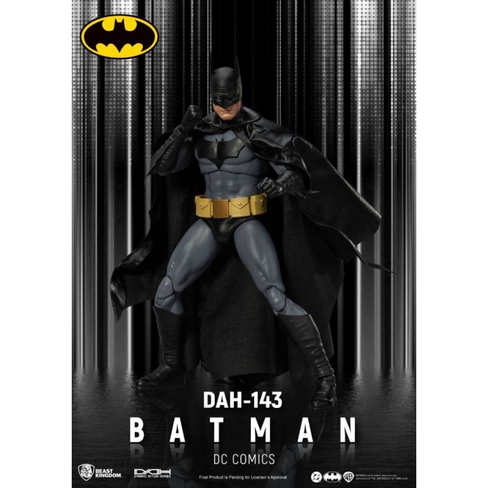 BEAST KINGDOM DC COMICS DAH-143 BATMAN DYNAMIC ACTION HEROES ACTION FIGURE