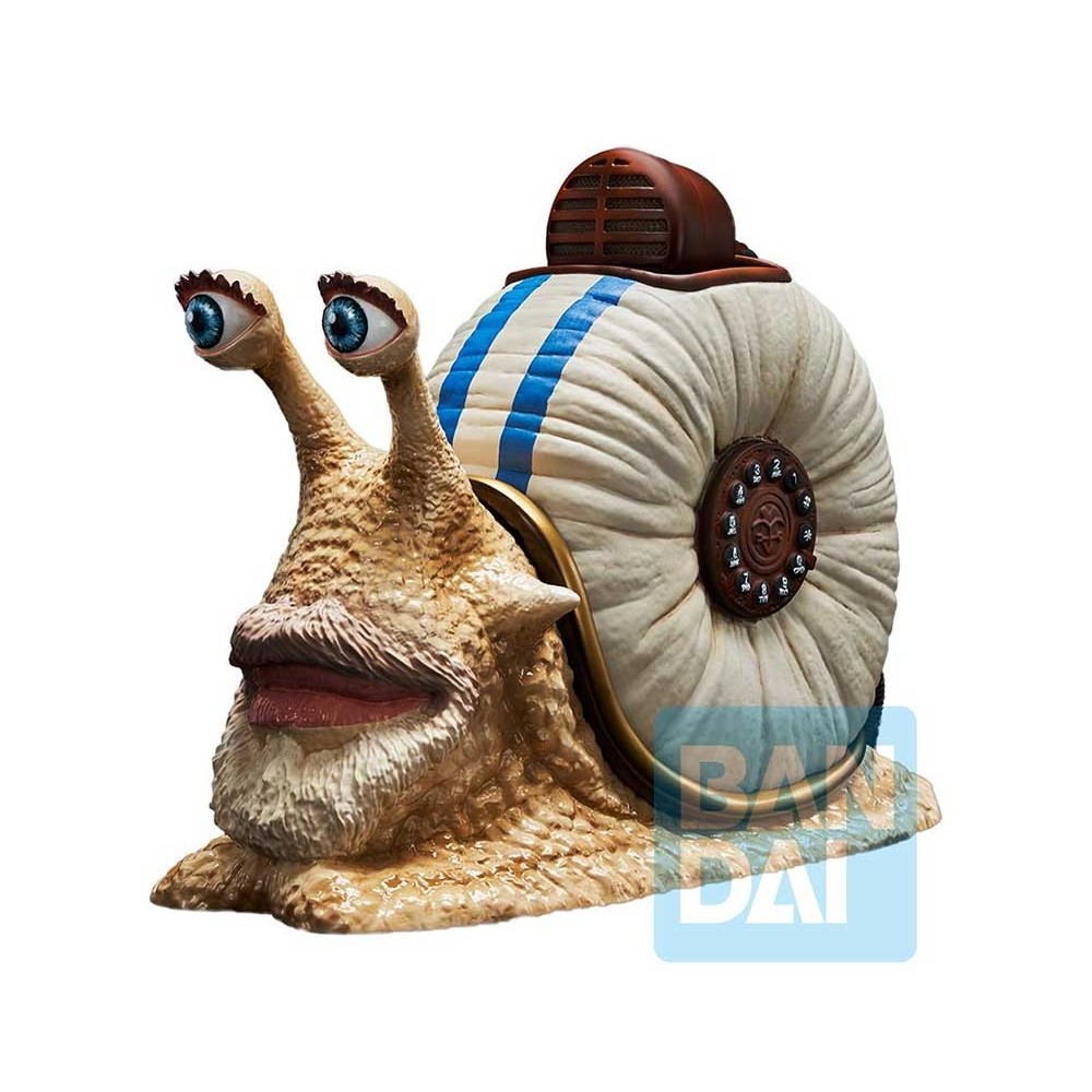 ONE PIECE NETFLIX ICHIBANSHO DEN DEN MUSHI STATUA FIGURE BANDAI