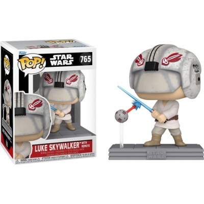 FUNKO FUNKO POP! STAR WARS 765 LUKE SKYWALKER WITH REMOTE BOBBLE HEAD FIGURE