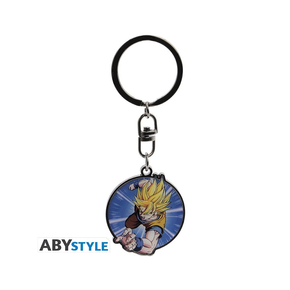 ABYSTYLE DRAGON BALL Z GOKU SUPER SAIYAN KEYCHAIN