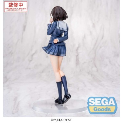SEGA GOODS SAEKANO LUMINASTA MEGUMI KATO UNIFORM VER. STATUE FIGURE