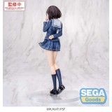 SEGA GOODS SAEKANO LUMINASTA MEGUMI KATO UNIFORM VER. STATUE FIGURE