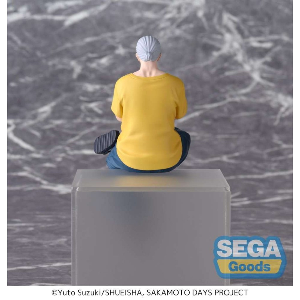 SEGA GOODS SAKAMOTO DAYS TARO SAKAMOTO SERIOUS PERCHING PVC FIGURE STATUE