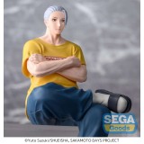 SAKAMOTO DAYS TARO SAKAMOTO SERIOUS PERCHING FIGURE STATUA SEGA GOODS