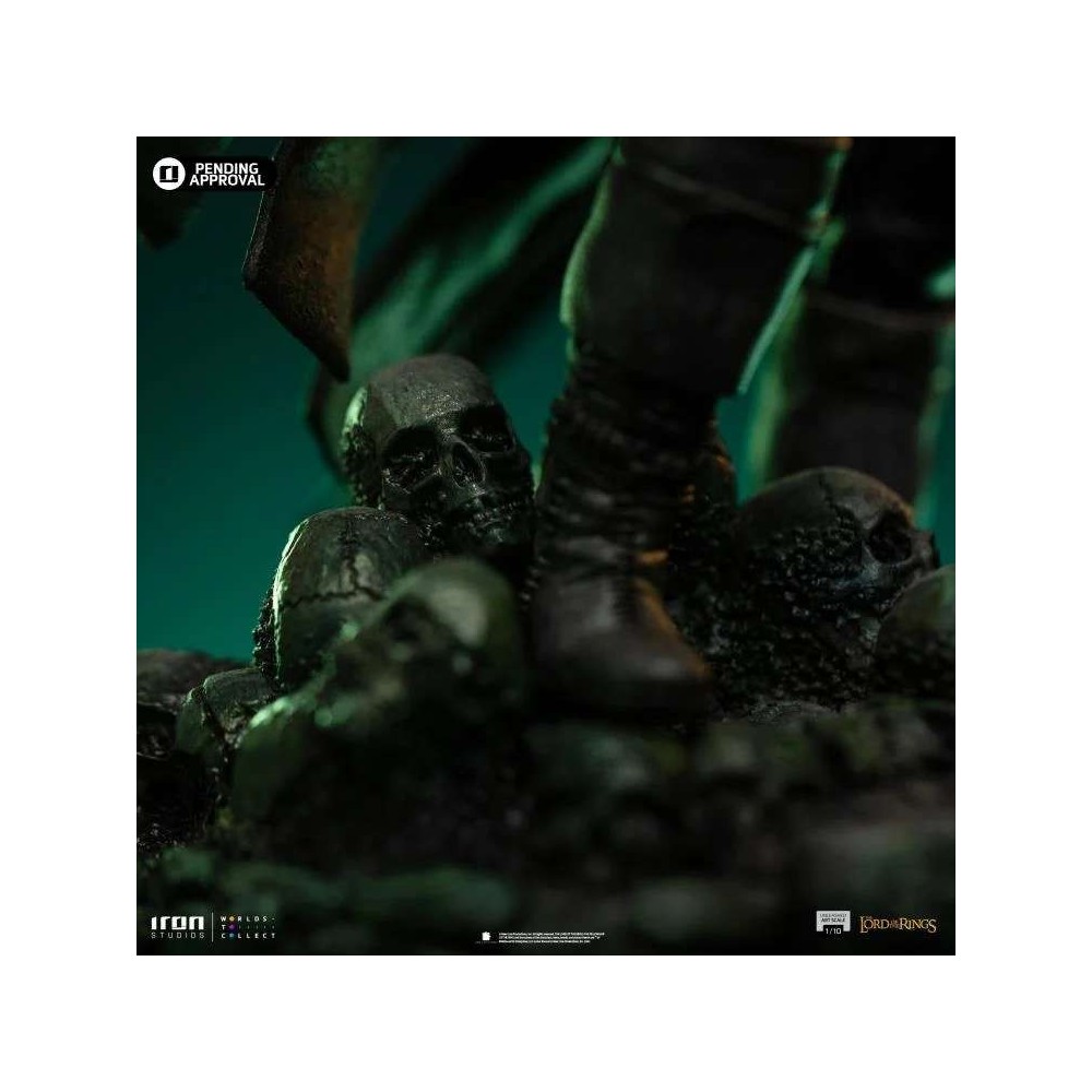 IL SIGNORE DEGLI ANELLI ARAGORN UNLEASHED ART SCALE 1/10 STATUA FIGURE IRON STUDIOS