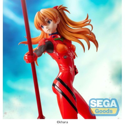 EVANGELION 3.0+1.0 ASUKA SHIKINAMI LANGLEY SPEAR OF CASSIUS LUMINASTA STATUA FIGURE SEGA GOODS