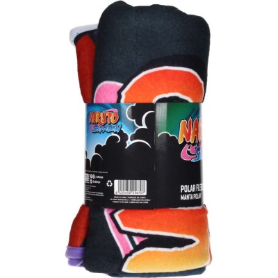 NARUTO SHIPPUDEN SASUKE COPERTA IN PILE POLAR 100X150CM SD TOYS