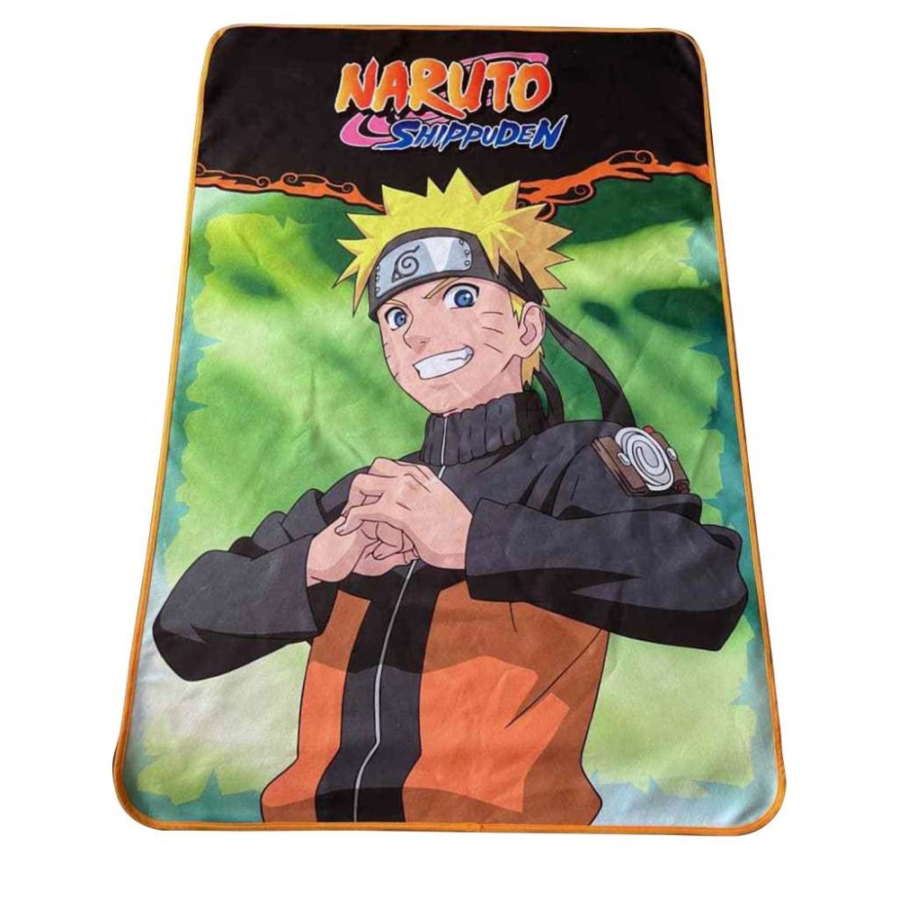 NARUTO SHIPPUDEN UZUMAKI NARUTO COPERTA IN PILE POLAR 100X150CM SD TOYS