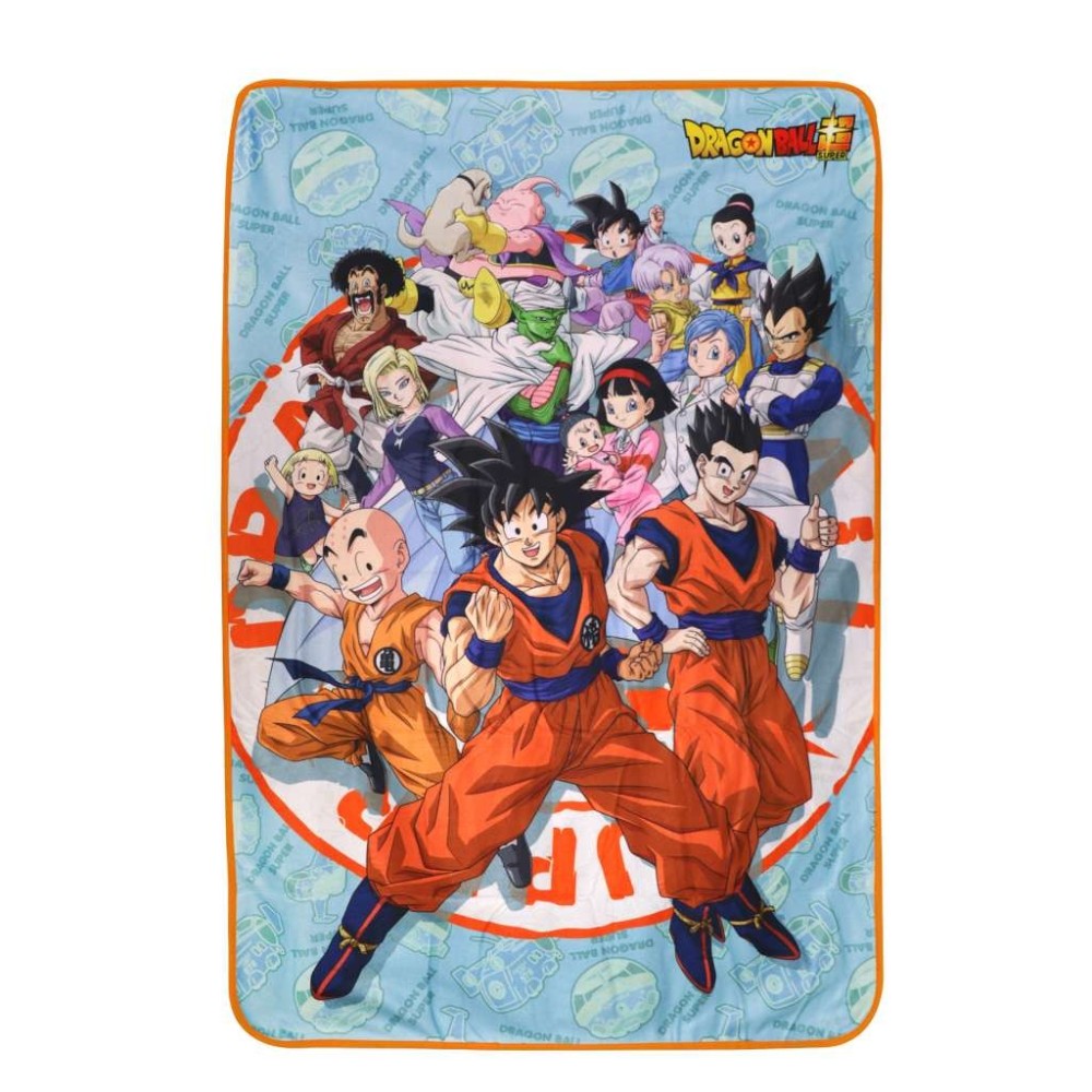 SD TOYS DRAGON BALL SUPER UNIVERSE SURVIVAL ICONIC CHARACTERS FLEECE BLANKET 100X150CM