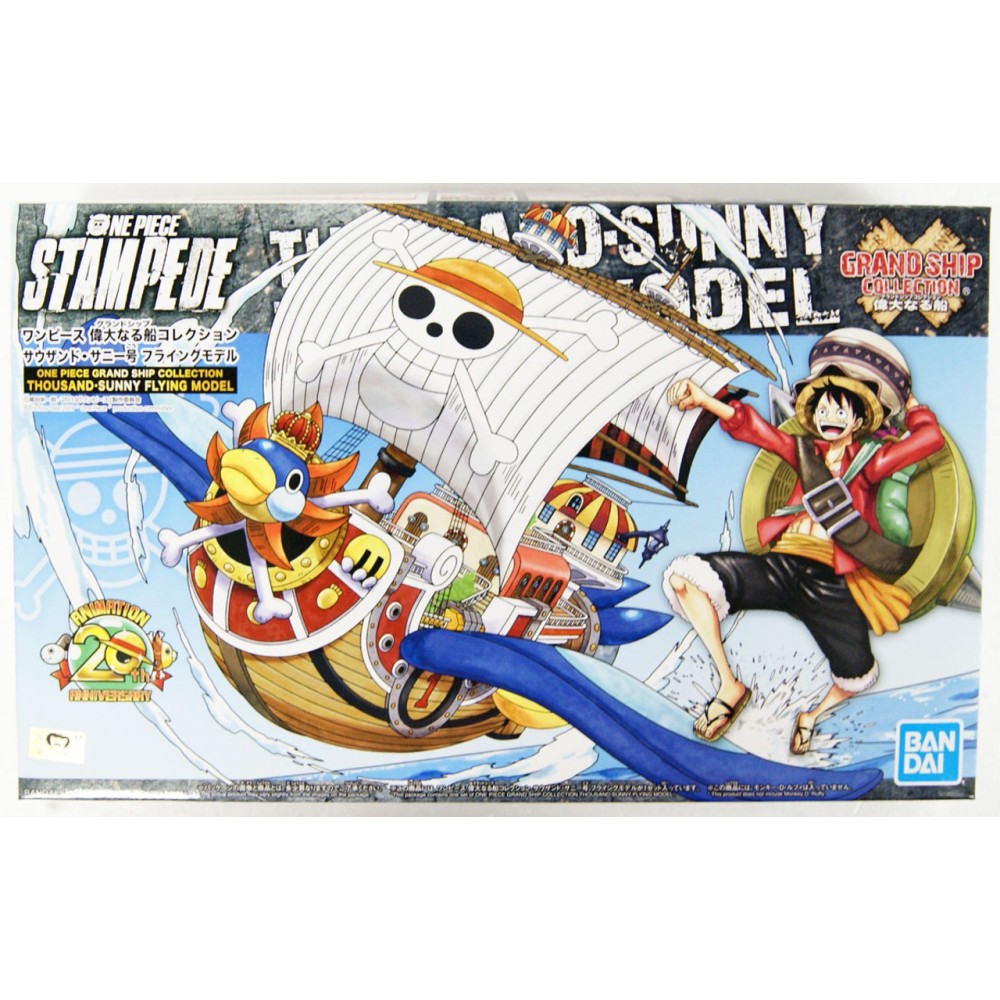 BANDAI ONE PIECE GRAND SHIP COLLECTION THOUSAND SUNNY FLYING MODEL KIT