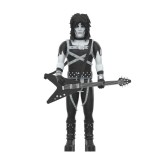 SUPER7 MOTLEY CRUE REACTION MICK MARS SHOUT AT THE DEVIL B&W ACTION FIGURE