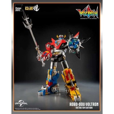 THREEZERO ROBO-DOU VOLTRON RETRO TOY EDITION 27CM ACTION FIGURE