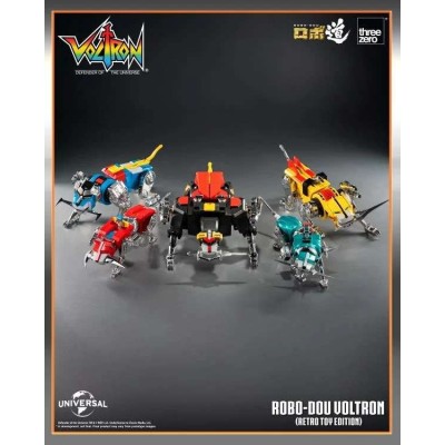ROBO-DOU VOLTRON RETRO TOY EDITION ACTION FIGURE THREEZERO