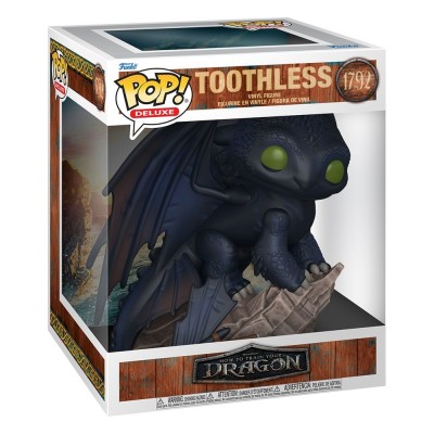 FUNKO FUNKO POP! HOW TO TRAINYOUR DRAGON TOOTHLESS DELUXE BOBBLE HEAD KNOCKER FIGURE