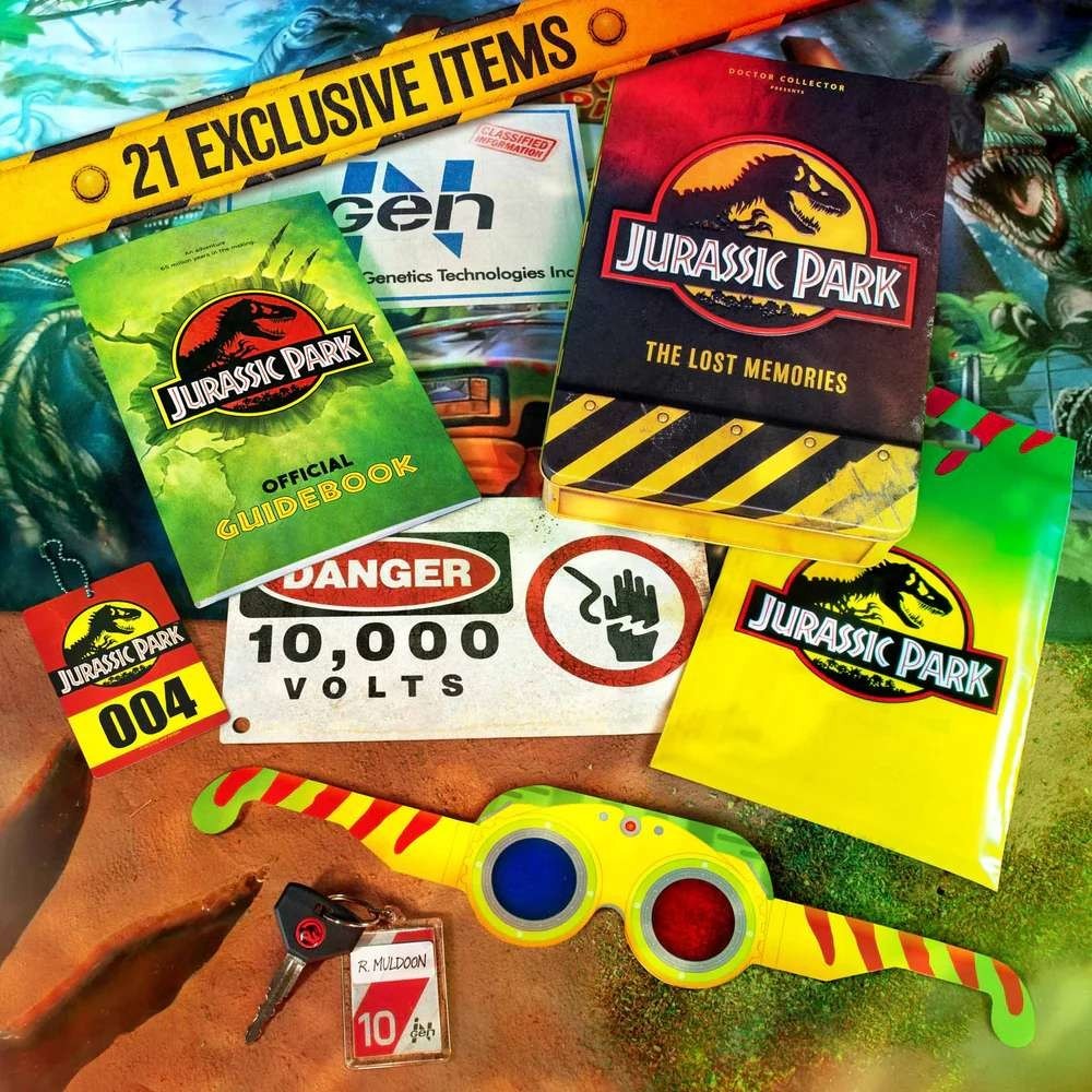 JURASSIC PARK LOST MEMORIES KIT DOCTOR COLLECTOR