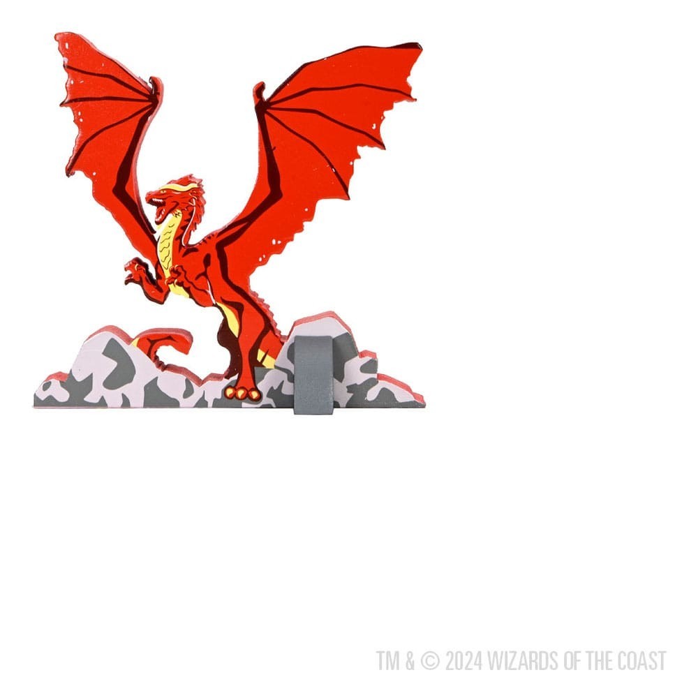 D&D ICONS OF THE REALMS RED DRAGON GAMELINGS MINIATURE FIGURE WIZKIDS