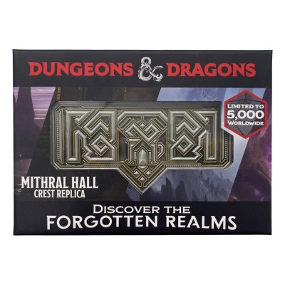 DUNGEONS AND DRAGONS MITHRAL HALL CREST REPLICA LINGOTTO FANATTIK