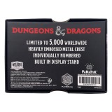 FANATTIK DUNGEONS AND DRAGONS MITHRAL HALL CREST REPLICA INGOT