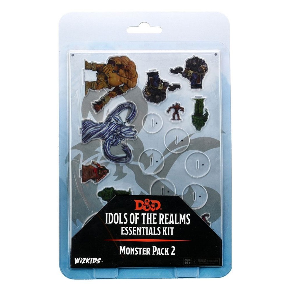 D&D ICONS OF THE REALMS ESSENTIAL KIT MONSTER PACK 2D MINIATURE FIGURE WIZKIDS