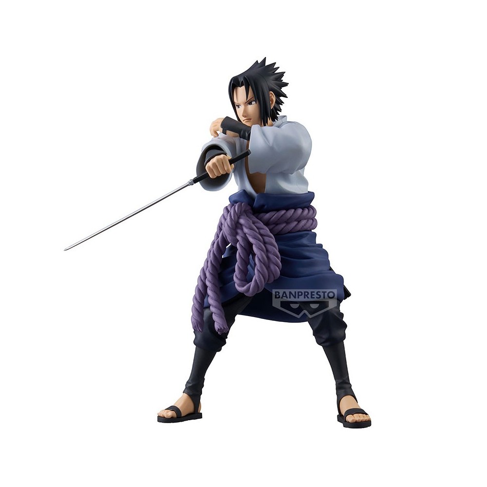 NARUTO SHIPPUDEN UCHIHA SASUKE GRANDISTA STATUA FIGURE BANPRESTO