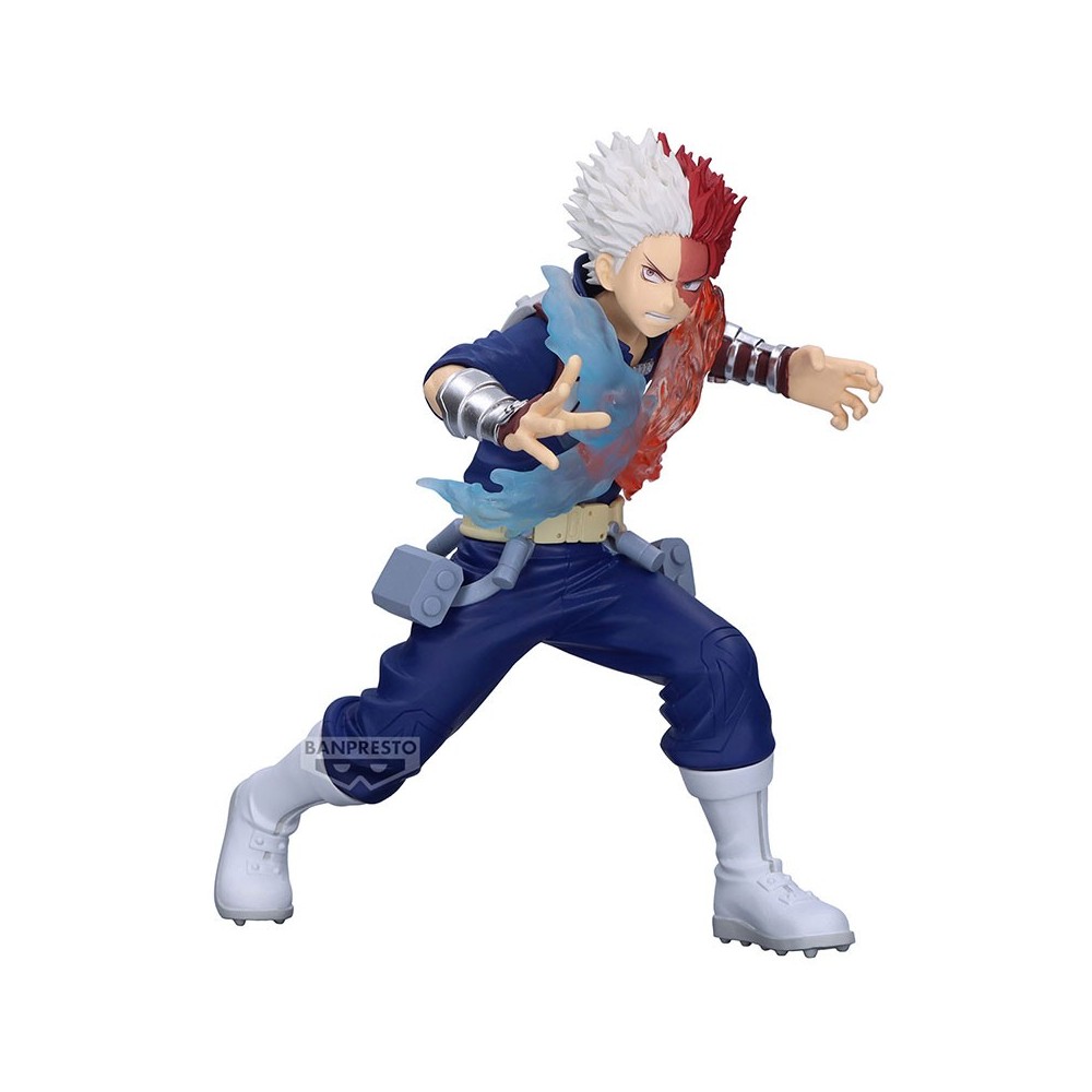 BANPRESTO MY HERO ACADEMIA SHOTO TODOROKI THE AMAZING HEROES PLUS STATUE FIGURE