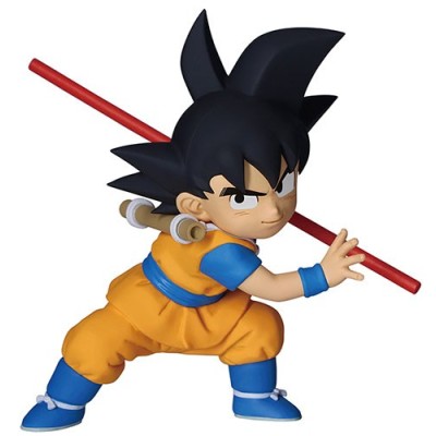BANPRESTO DRAGON BALL DAIMA SON GOKU MINI WITH PANEL STATUE FIGURE