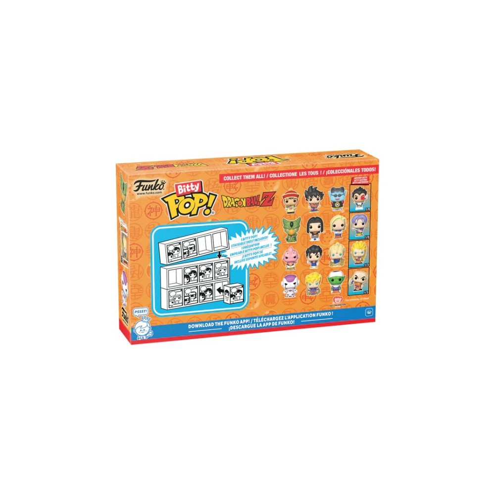 FUNKO BITTY POP! DRAGON BALL Z 4-PACK MAJIN BUU VINYL MINI FIGURE FUNKO