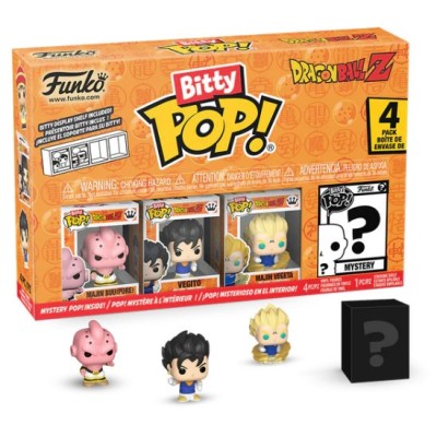 FUNKO BITTY POP! DRAGON BALL Z 4-PACK MAJIN BUU VINYL MINI FIGURE FUNKO
