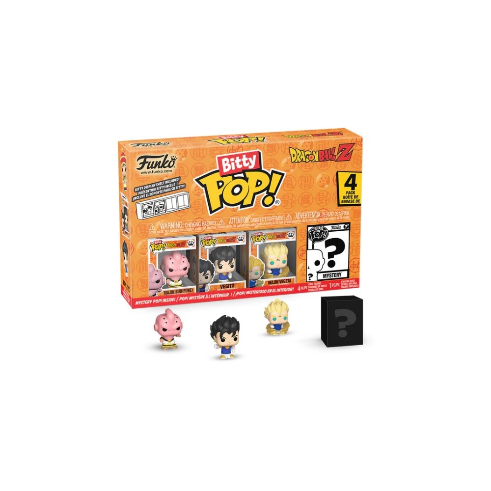 FUNKO BITTY POP! DRAGON BALL Z 4-PACK MAJIN BUU VINYL MINI FIGURE FUNKO