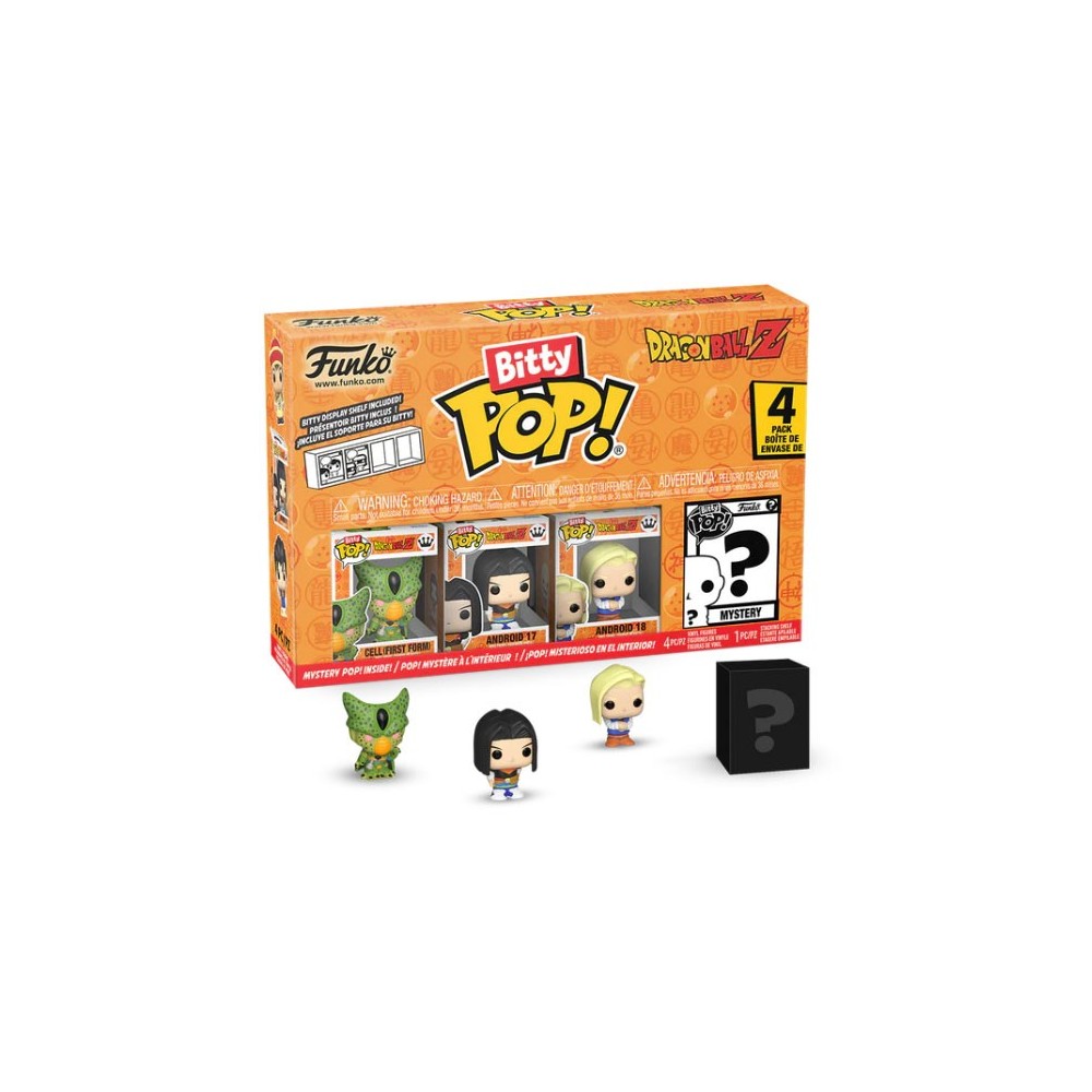 FUNKO BITTY POP! DRAGON BALL Z 4-PACK CELL VINYL MINI FIGURE FUNKO