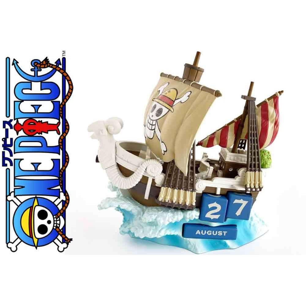 ONE PIECE GOING MERRY 3D CALENDARIO PERPETUO FIGURE DIORAMA GRUPO ERIK