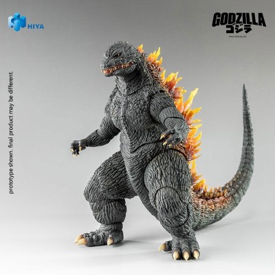GODZILLA 2000 MILLENNIUM EXQUISITE BASIC GODZILLA HEAT RAY ACTION FIGURE HIYA TOYS