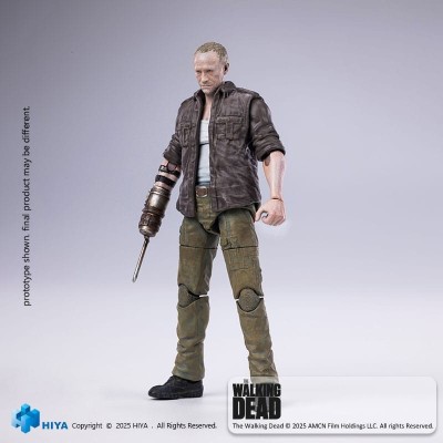 THE WALKING DEAD EXQUISITE MERLE DIXON ACTION FIGURE HIYA TOYS
