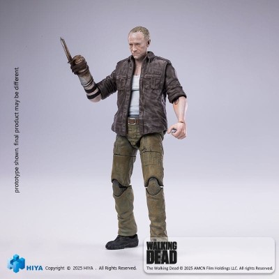 HIYA TOYS THE WALKING DEAD EXQUISITE MERLE DIXON PVC ACTION FIGURE