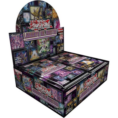 YU-GI-OH! LABIRINTO DEL MAESTRO BOX 24 BUSTE IN ITALIANO