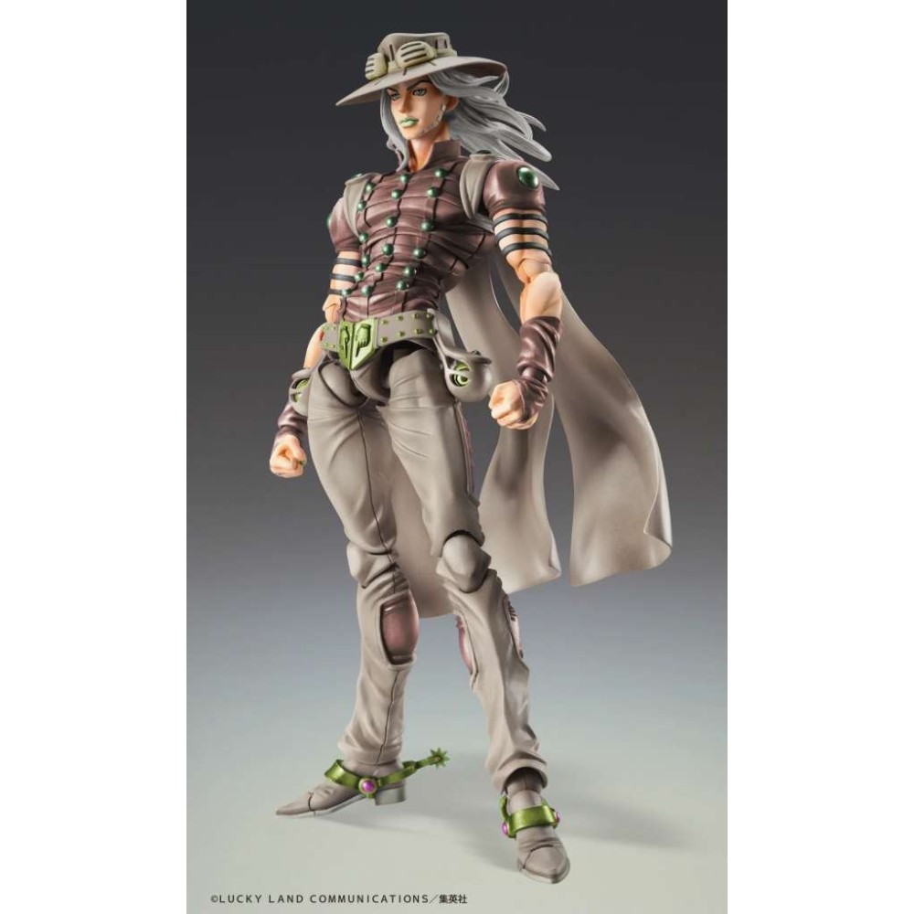 MEDICOS ENTERTAINMENT JOJO'S BIZARRE ADVENTURE CHOZOKADO GYRO ZEPPELI THIRD PVC ACTION FIGURE