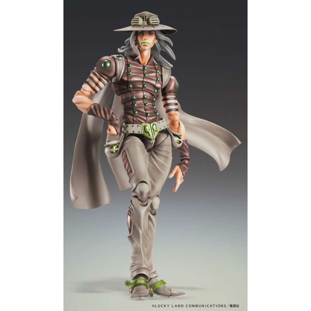MEDICOS ENTERTAINMENT JOJO'S BIZARRE ADVENTURE CHOZOKADO GYRO ZEPPELI THIRD PVC ACTION FIGURE