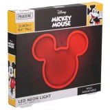 DISNEY MICKEY MOUSE NEON LED LIGHT LAMPADA DA MURO PALADONE PRODUCTS