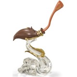 HARRY POTTER NIMBUS 2000 AND GOLDEN SNITCH DIORAMA STATUA NOBLE COLLECTIONS