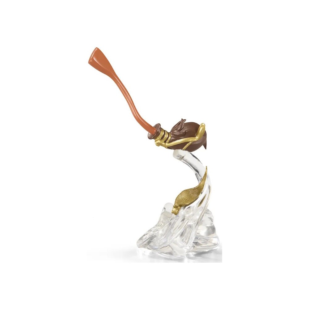 HARRY POTTER NIMBUS 2000 AND GOLDEN SNITCH DIORAMA STATUA NOBLE COLLECTIONS