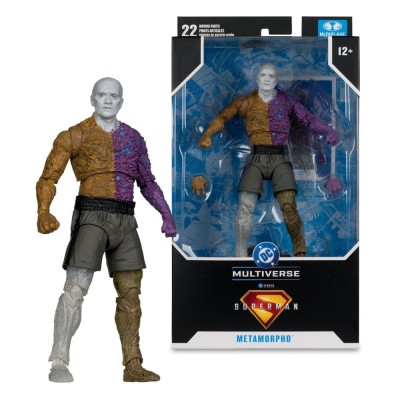 MC FARLANE DC MULTIVERSE SUPERMAN MOVIE METAMORPHO PVC ACTION FIGURE