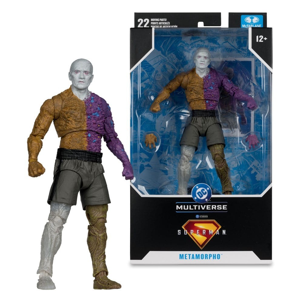 MC FARLANE DC MULTIVERSE SUPERMAN MOVIE METAMORPHO PVC ACTION FIGURE