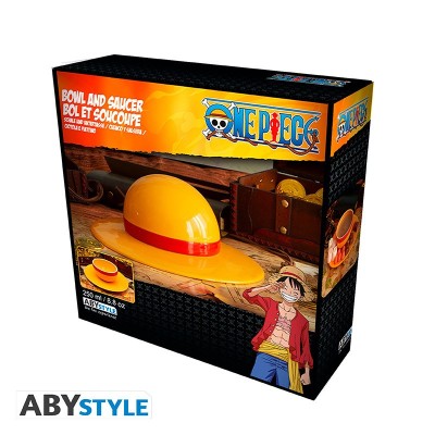 ONE PIECE STRAWHAT TAZZA E PIATTINO 250ML ABYSTYLE