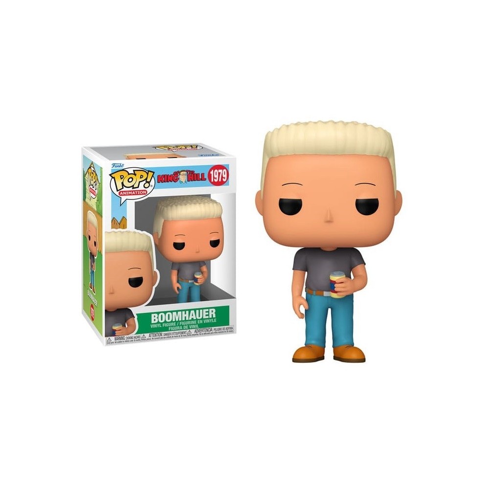 FUNKO FUNKO POP! ANIMATION KING OF THE HILL BOOMHAUER BOBBLE HEAD