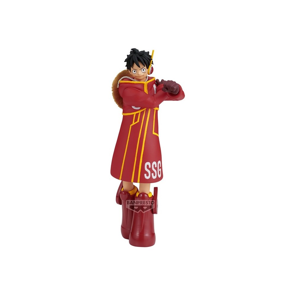 BANPRESTO ONE PIECE THE SHUKKO MONKEY D.LUFFY EGGHEAD VER. STATUE FIGURE
