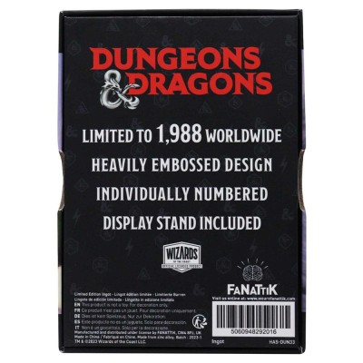 FANATTIK DUNGEONS AND DRAGONS LEGEND OF DRIZZT 35TH INGOT