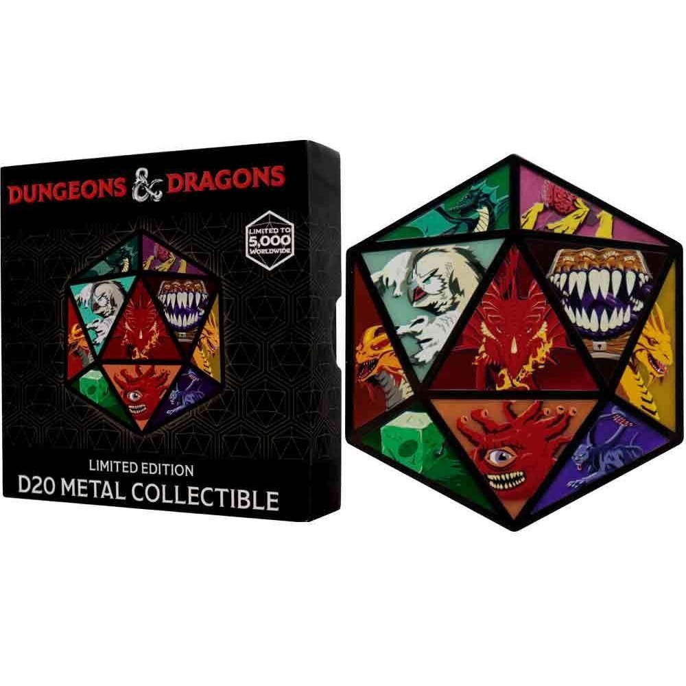 FANATTIK DUNGEONS AND DRAGONS D20 MEDALLION