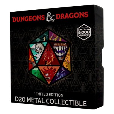 FANATTIK DUNGEONS AND DRAGONS D20 MEDALLION